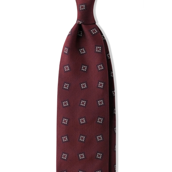 CORBAJA SEDA ESTAMPADA BX/BLANCO   BRUNA