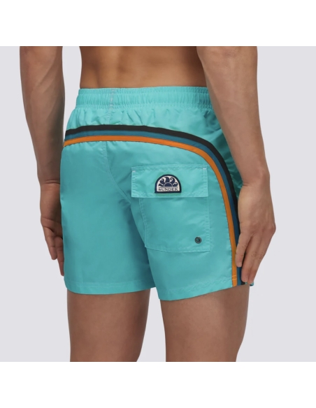 BAÑADOR SUNDEK TURQUESA BLACKCAPE