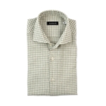 CAMISA ALGODON/LANA LAVADA CUADRO VICHY