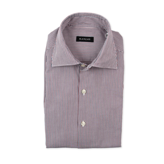 CAMISA ALGODON RAYAS PUÑO DOBLE USO VyV