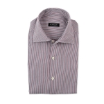 CAMISA ALGODON RAYAS PUÑO DOBLE USO VyV