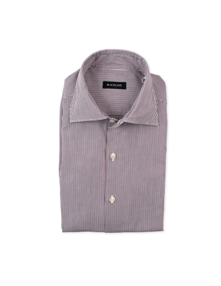 CAMISA ALGODON RAYAS PUÑO DOBLE USO VyV