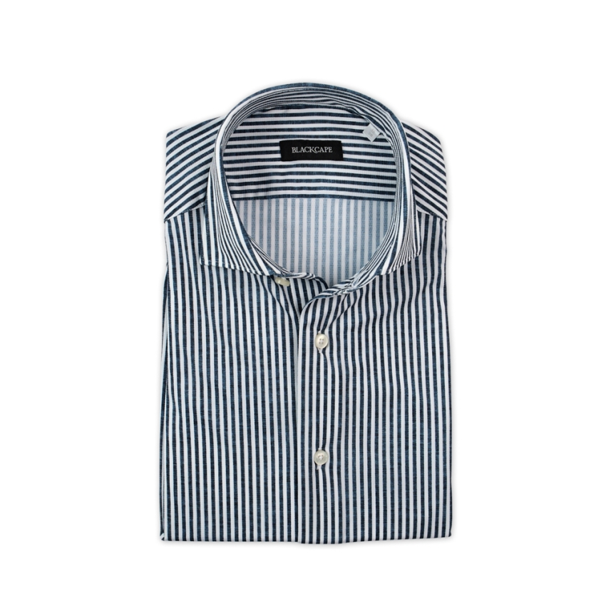 CAMISA ACTIVE RAYAS AZULES BLACKCAPE