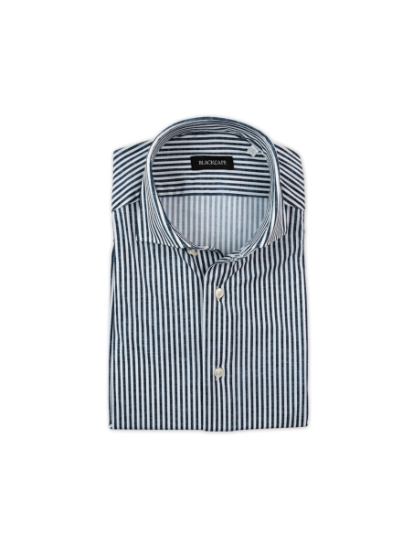 CAMISA ACTIVE RAYAS AZULES BLACKCAPE