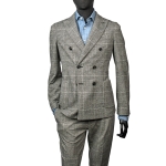 CHAQUETA CRUZADA PPE.DE GALES ALGODON EL