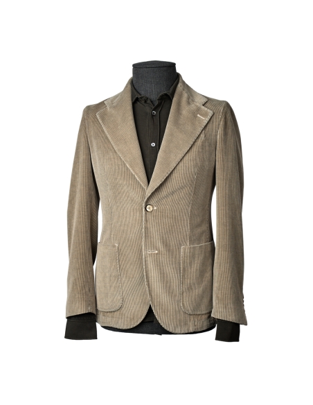 CHAQUETA MICROPANA ALG/CASHMERE SOLAPA A