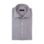 CAMISA ALGODON RAYAS PUÑO DOBLE USO VyV