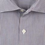 CAMISA ALGODON RAYAS PUÑO DOBLE USO VyV 2