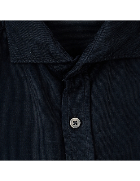 CAMISA MICROPANA ALGODON TINTO IN CAPO BLACKCAPE