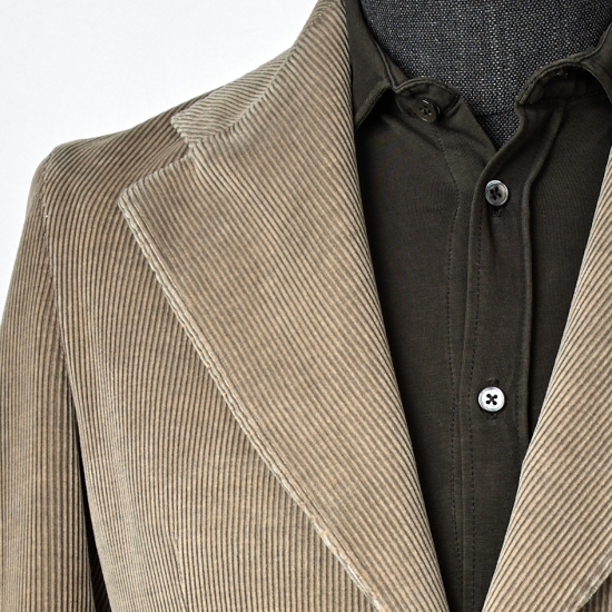 CHAQUETA MICROPANA ALG/CASHMERE SOLAPA A 2