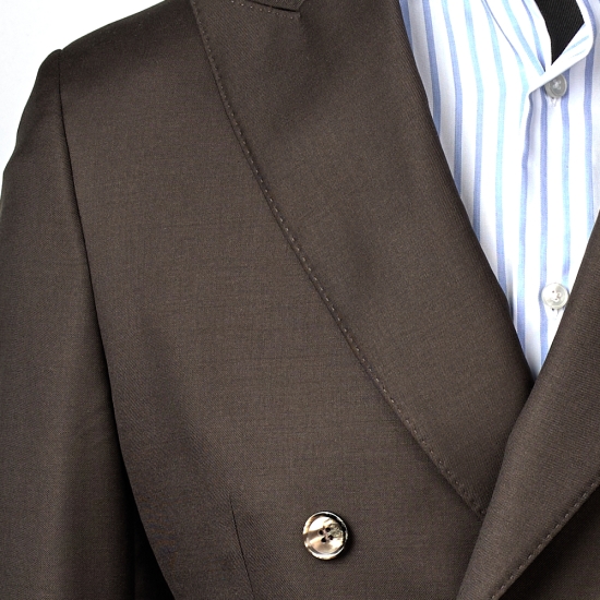 TRAJE CRUZADO 100%LANA VITALE BLACKCAPE 2