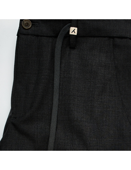 PANTALON CARGO LANA CORDURA ELASTICO MYTHS BLACKCAPE