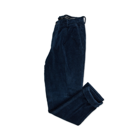 PANTALON PANA ANCHA CARROD PINZA ALG/ELAS BLACKCAPE