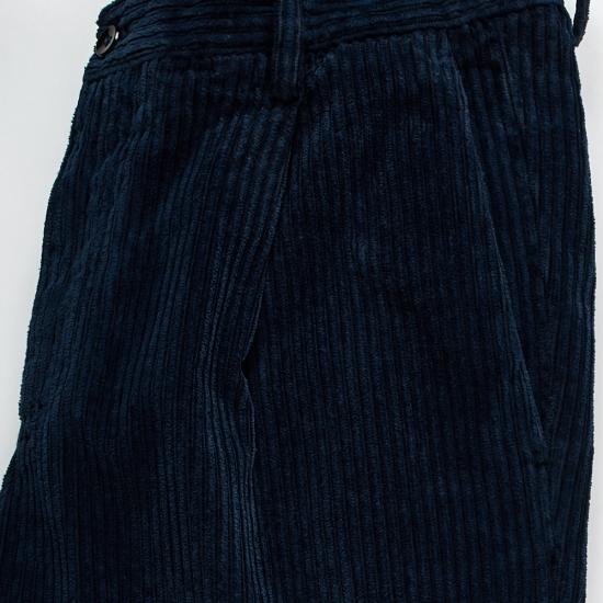 PANTALON PANA ANCHA CARROD PINZA ALG/ELAS BLACKCAPE 2