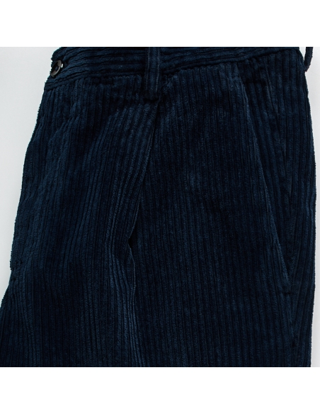 PANTALON PANA ANCHA CARROD PINZA ALG/ELAS BLACKCAPE