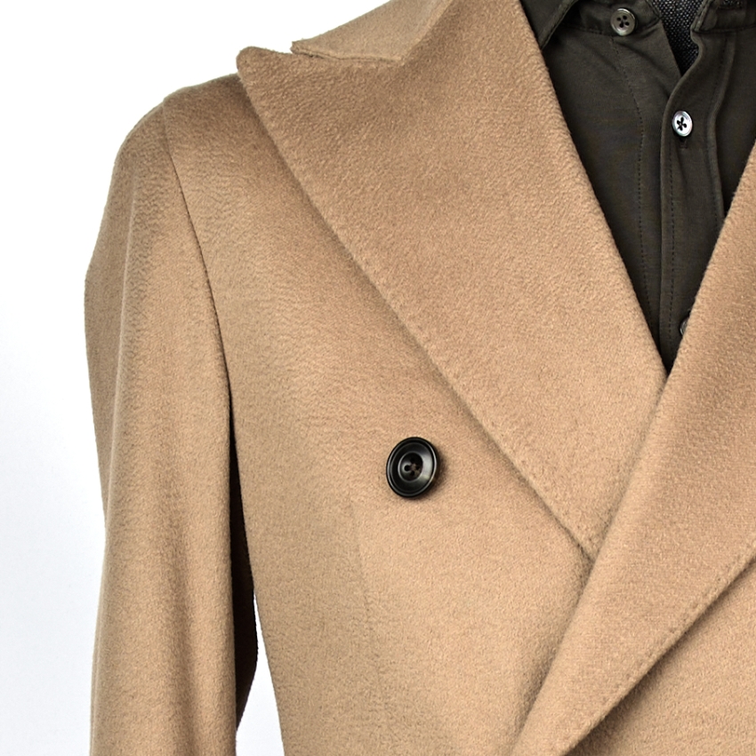 ABRIGO CRUZADO LANA/CASHMERE COLOMBO HIDROTECH...