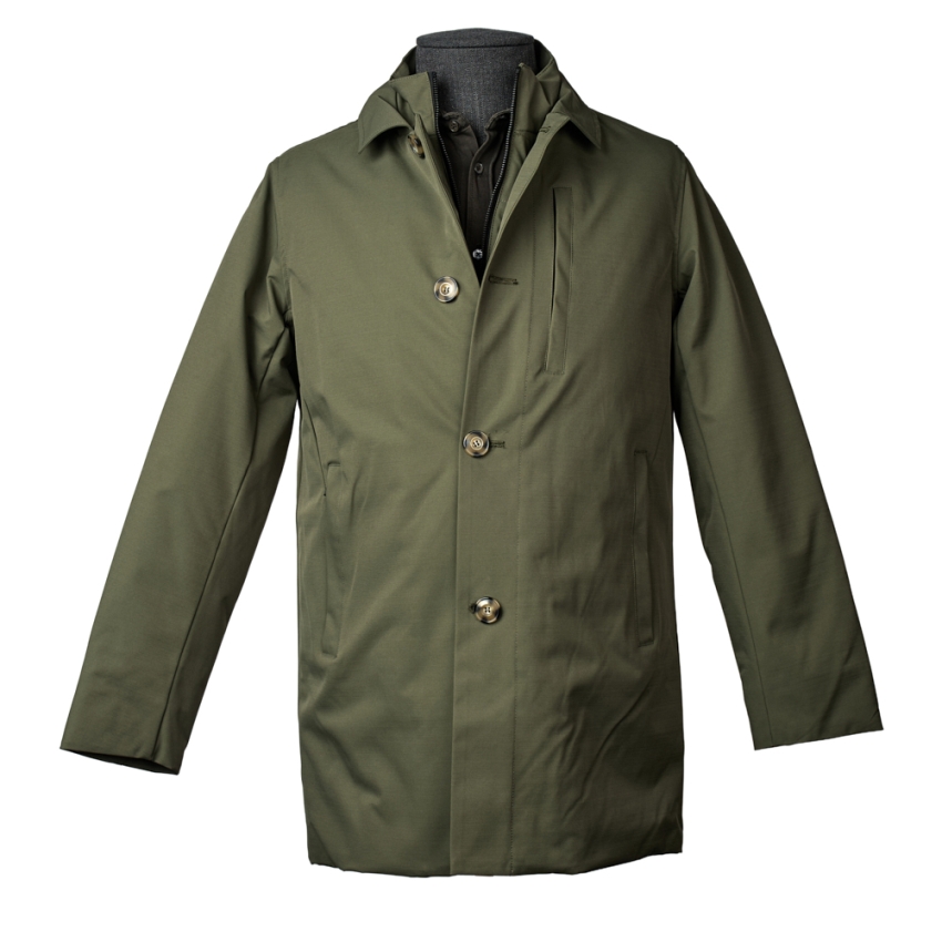 GABARDINA/TRENCH TRAVEL CON INTERNO BORREGUITO...