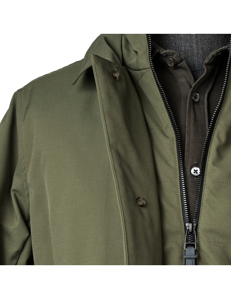 GABARDINA/TRENCH TRAVEL CON INTERNO BORREGUITO HWM BLACKCAPE