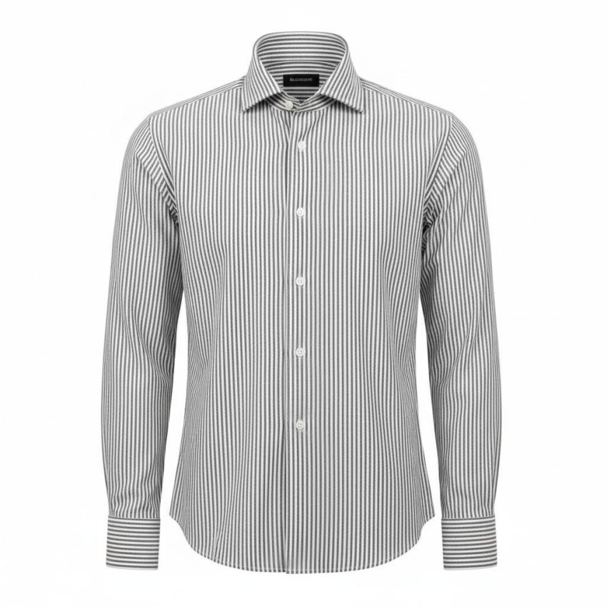 CAMISA ACTIVE RAYAS  BLACKCAPE