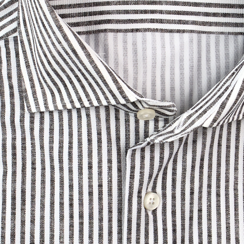 CAMISA ACTIVE RAYAS  BLACKCAPE