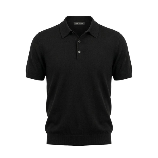 POLO MC ALGODON BLACKCAPE