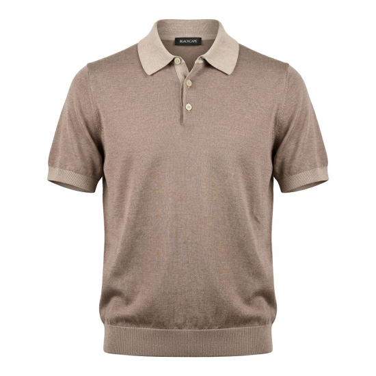 POLO MC ALG.TINTADO/LAVADO FINO BLACKCAPE
