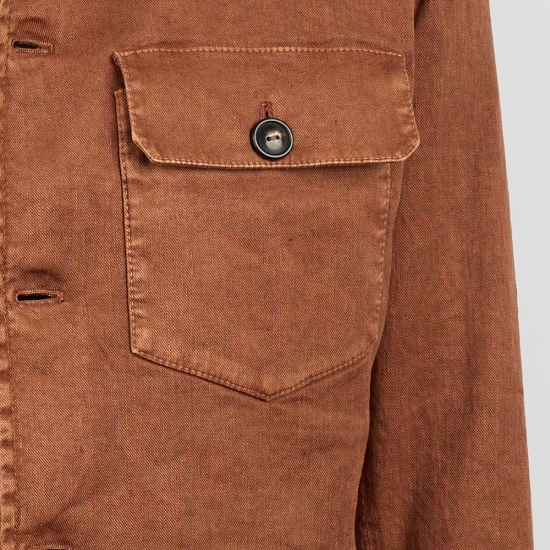 CHAQUETA SAFARI CIRCOLO ALG/LINO/EA  BLACKCAPE 2