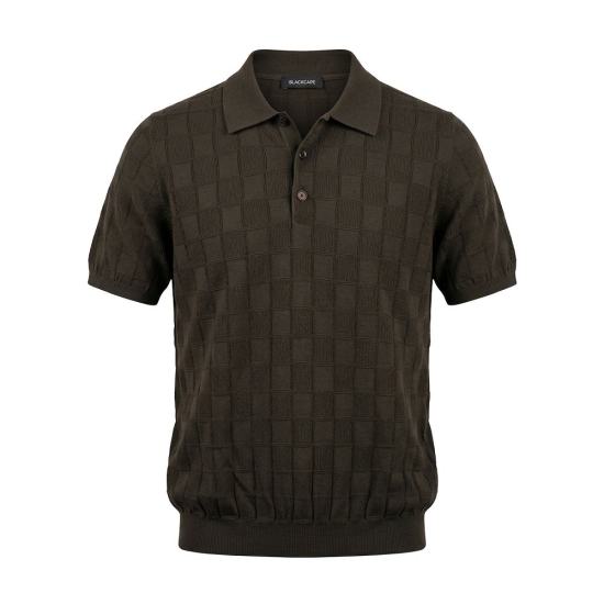 POLO JAQUARD MC ALGODON JEORDIES BLACKCAPE