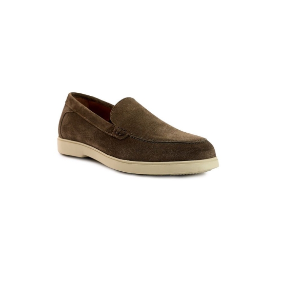 MOCASIN PIEL ANTE VERDE SUELA GOMA BLAKCAPE