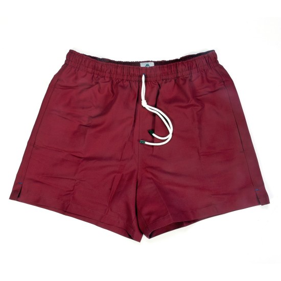 BAÑADOR LISO GRANATE THOMAS MASON BLACKCAPE