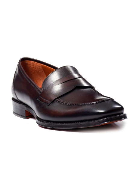 MOCASIN PIEL SUELA SUELA CUERO COSIDA BLACKCAPE