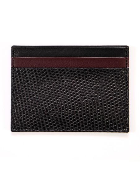 TARJETERO LIZARD BLACKCAPE