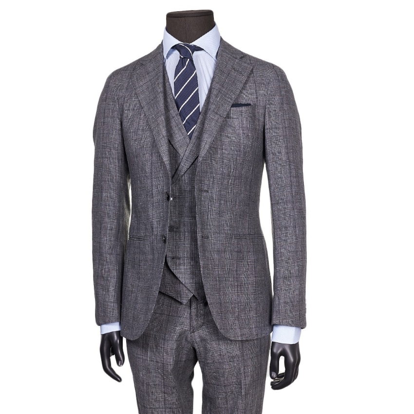 TRAJE D8 PPE GALES LINO/LANA SFODERATO