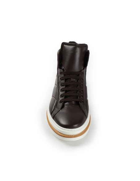 ZAPATILLA/BOTIN PIEL ENGUATADA SUELA GOMA FABIANO RICCI PARA